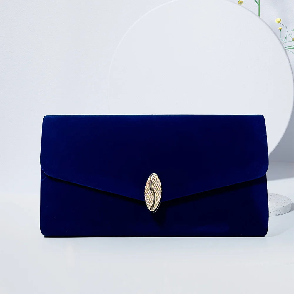 Pochette à rabat  femme Rouge-Bleu-ShopGET® 