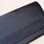 Pochette sac femme tendance Vert / 23 x 5 x 12cm-Argent / 23 x 5 x 12cm-Noir / 23 x 5 x 12cm-Bleu / 23 x 5 x 12cm-ShopGET® 