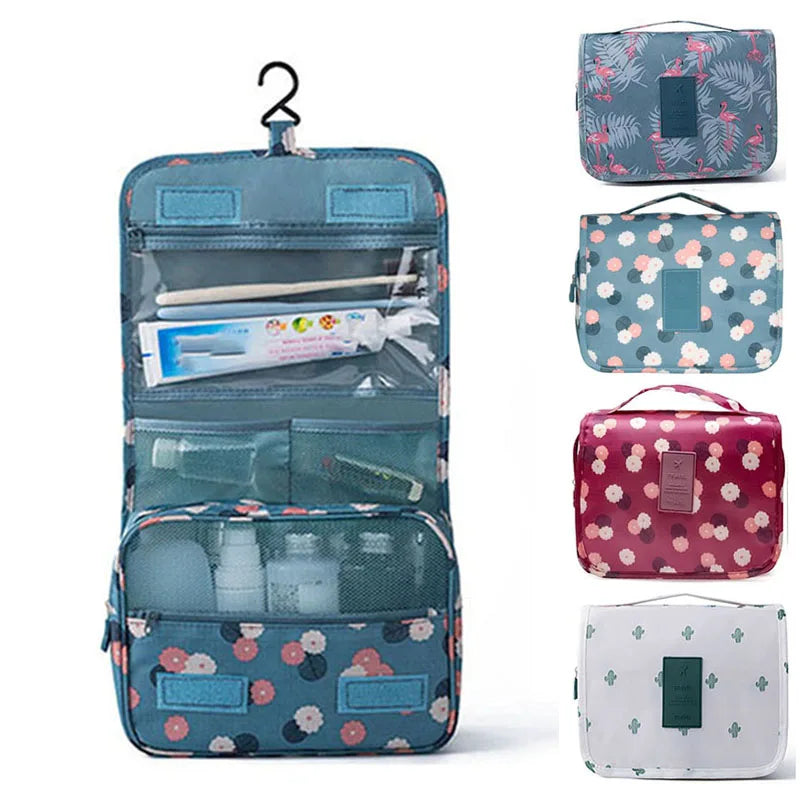 Trousse de toilette femme plaid à accrocher - ShopGET®