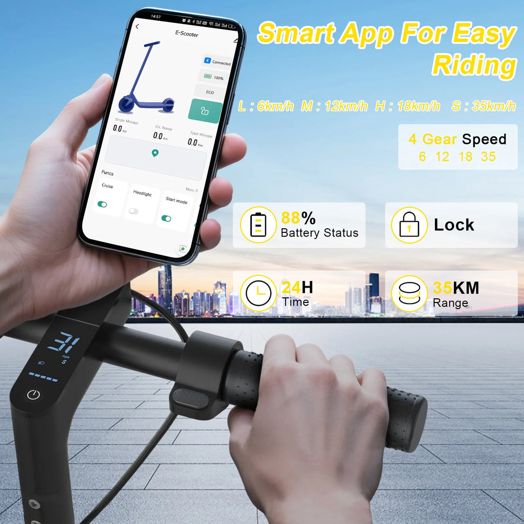 Trottinette électrique puissante pas cher 500W