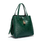 Sac cabas femme classic retro Burgundy-Argent-Gold-Vert-Kaki-Marron-Noir-ShopGET® 
