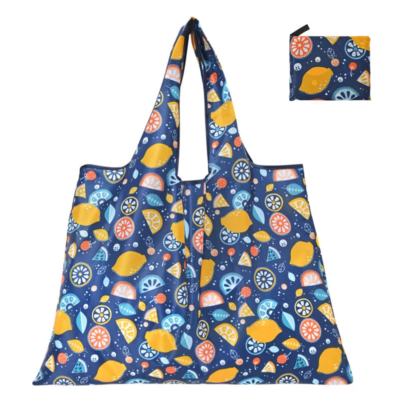 sac de courses à motifs fraises strawberry-Papillon-Animaux-Chat-Limon-ShopGET® 
