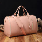 Sac weekend femme de voyage luxueux et pliable Noir A / OFFERTE-Bleu / OFFERTE-Noir / OFFERTE-Beige / OFFERTE-Rose / OFFERTE-ShopGET® 