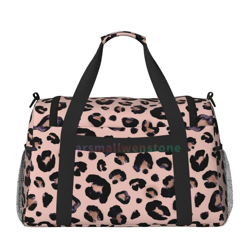 Sac weekend femme léopard de luxe 1-3-2-4-ShopGET® 