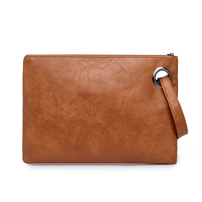 Pochette femme tendance en cuir A / 33x1x24cm-B / 33x1x24cm-C / 33x1x24cm-ShopGET® 