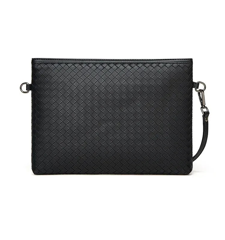 Pochette homme bandoulière de qualité 29x22x2cm / Noir-33x24x2cm / Noir-25x17x2cm / Noir-ShopGET® 