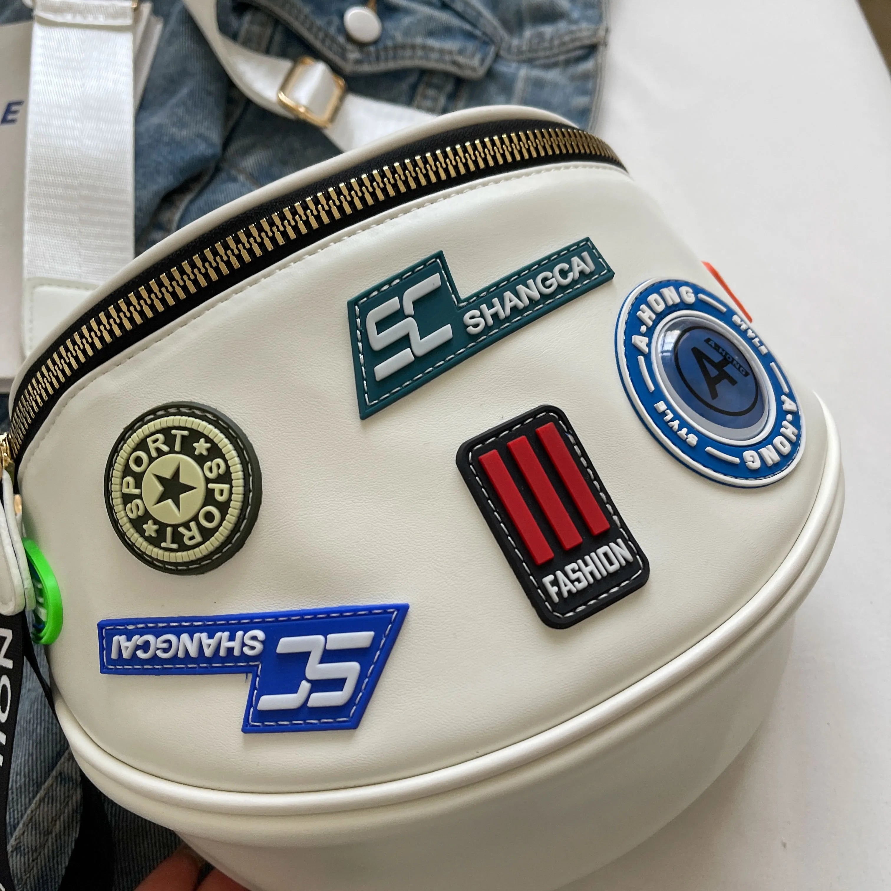 Sac banane femme chic pack lettre unique