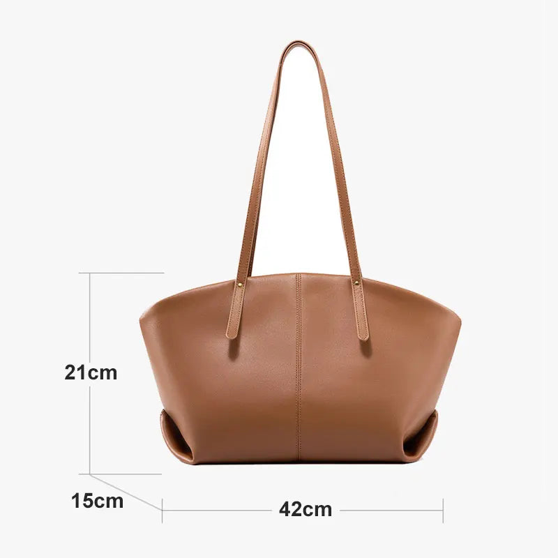 Sac cabas noir Eleonora Noir-Marron-ShopGET® 