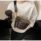 Sac banane femme chic à fermeture éclair