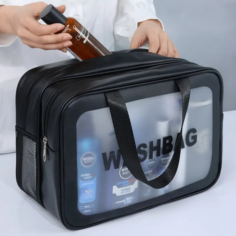 Trousse de toilette femme transparente washbag - ShopGET®