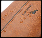 Trousse de toilette homme noir cuir - ShopGET®