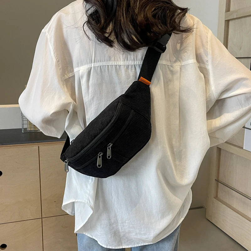 Sac banane femme fausse fourrure courte - ShopGET®