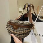 Sac banane motif léopard