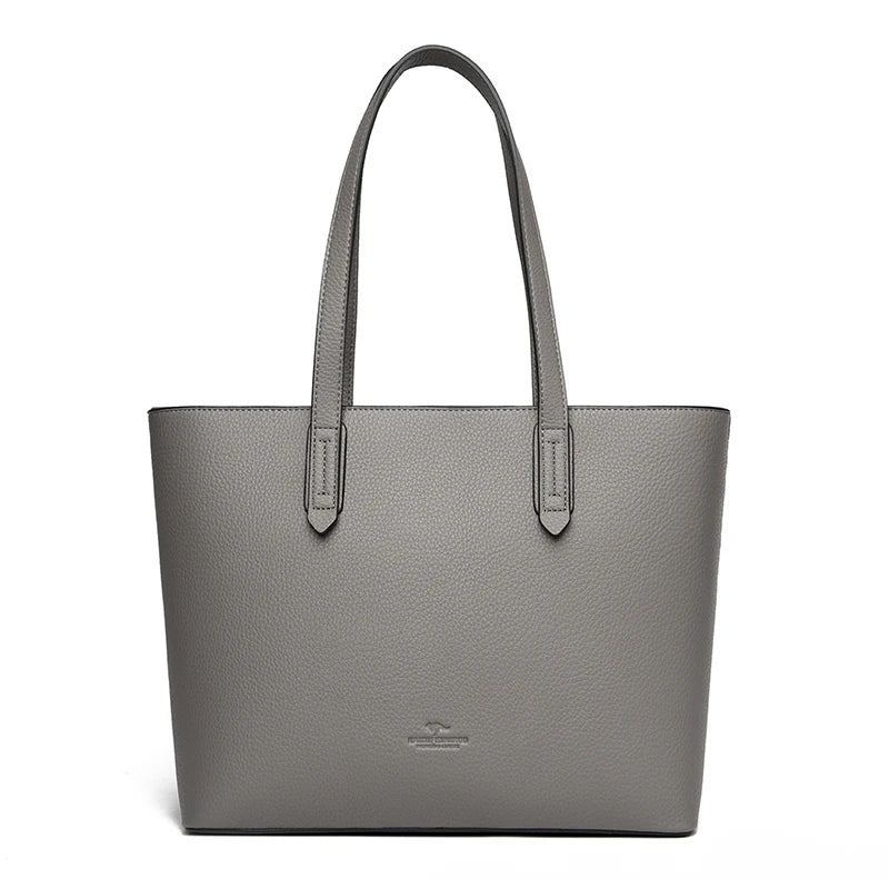 Sac cabas noir business klarina Noir-Jaune-Gris-Apricot-Kaki A-Kaki B-ShopGET® 