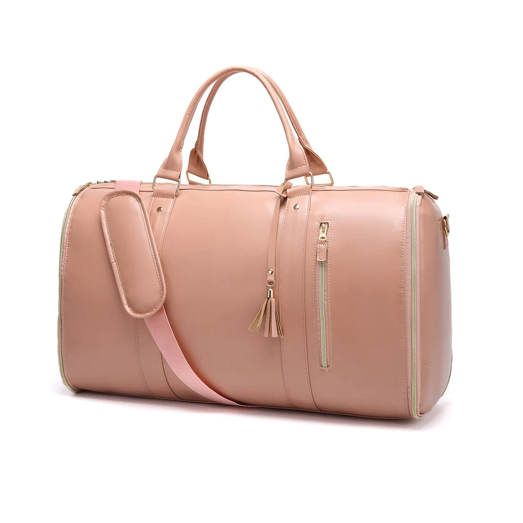 Sac weekend femme de voyage luxueux et pliable Noir A / OFFERTE-Bleu / OFFERTE-Noir / OFFERTE-Beige / OFFERTE-Rose / OFFERTE-ShopGET® 