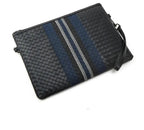 Pochette homme bandoulière de qualité 29x22x2cm / Noir-33x24x2cm / Noir-25x17x2cm / Noir-ShopGET® 