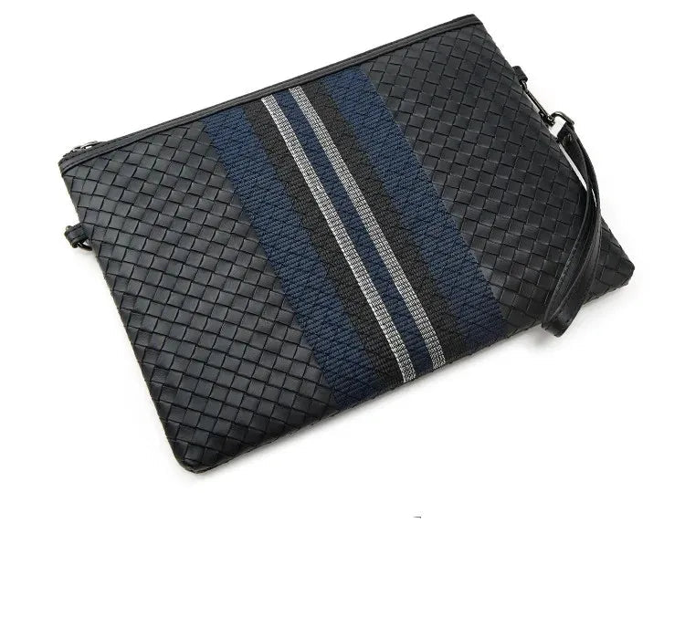 Pochette homme bandoulière de qualité 29x22x2cm / Noir-33x24x2cm / Noir-25x17x2cm / Noir-ShopGET® 