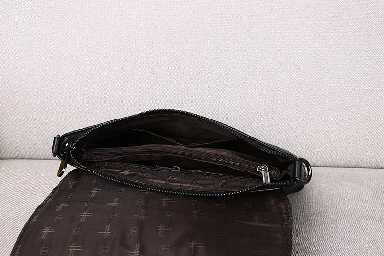 Pochette femme sac en cuir Rouge-Pourpre-Noir-ShopGET® 