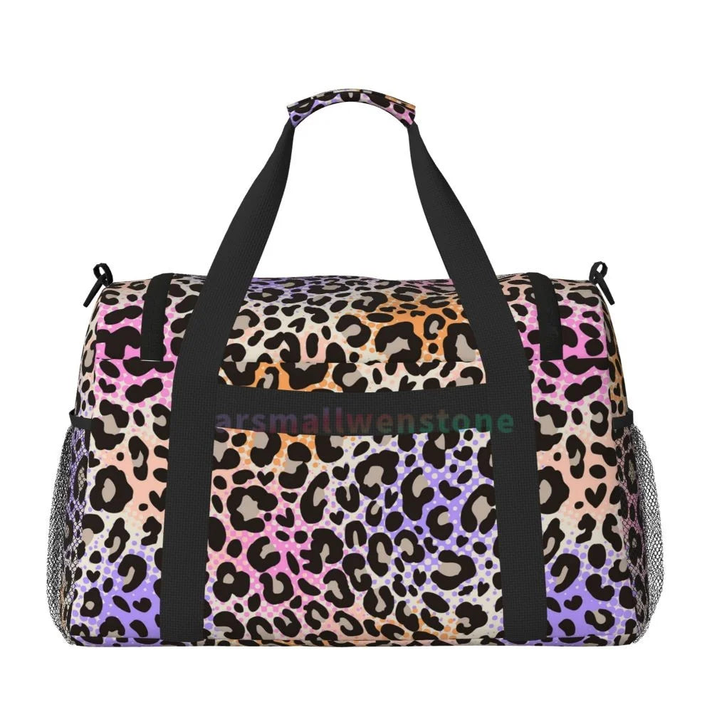 Sac weekend femme léopard de luxe 1-3-2-4-ShopGET® 