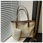Sac cabas femme vintage Marron / 36x25x12cm-Argenté / 36x25x12cm-Beige / 36x25x12cm-Noir / 36x25x12cm-Multicolore / 36x25x12cm-ShopGET® 