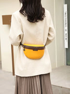 Sac banane femme cuir brillant - ShopGET®