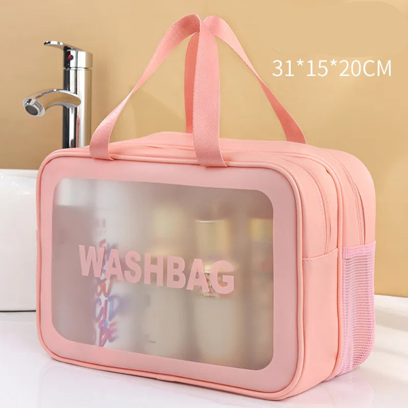 Trousse de toilette femme transparente washbag - ShopGET®