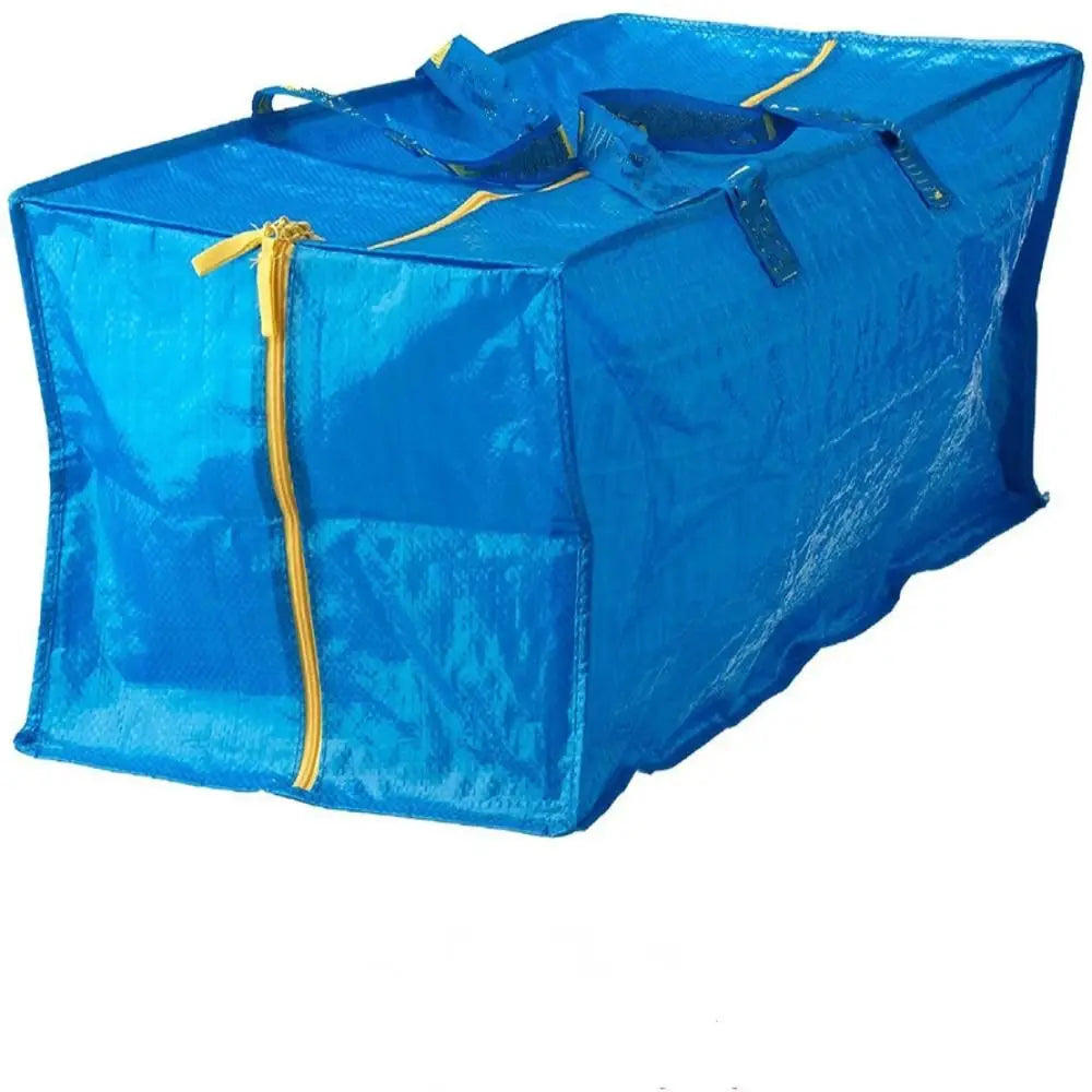 Sac shopping bleu XL-30x73x35cm-L-M-S-ShopGET® 