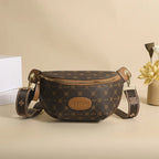 Sac banane femme chic déco géométrique & lettre