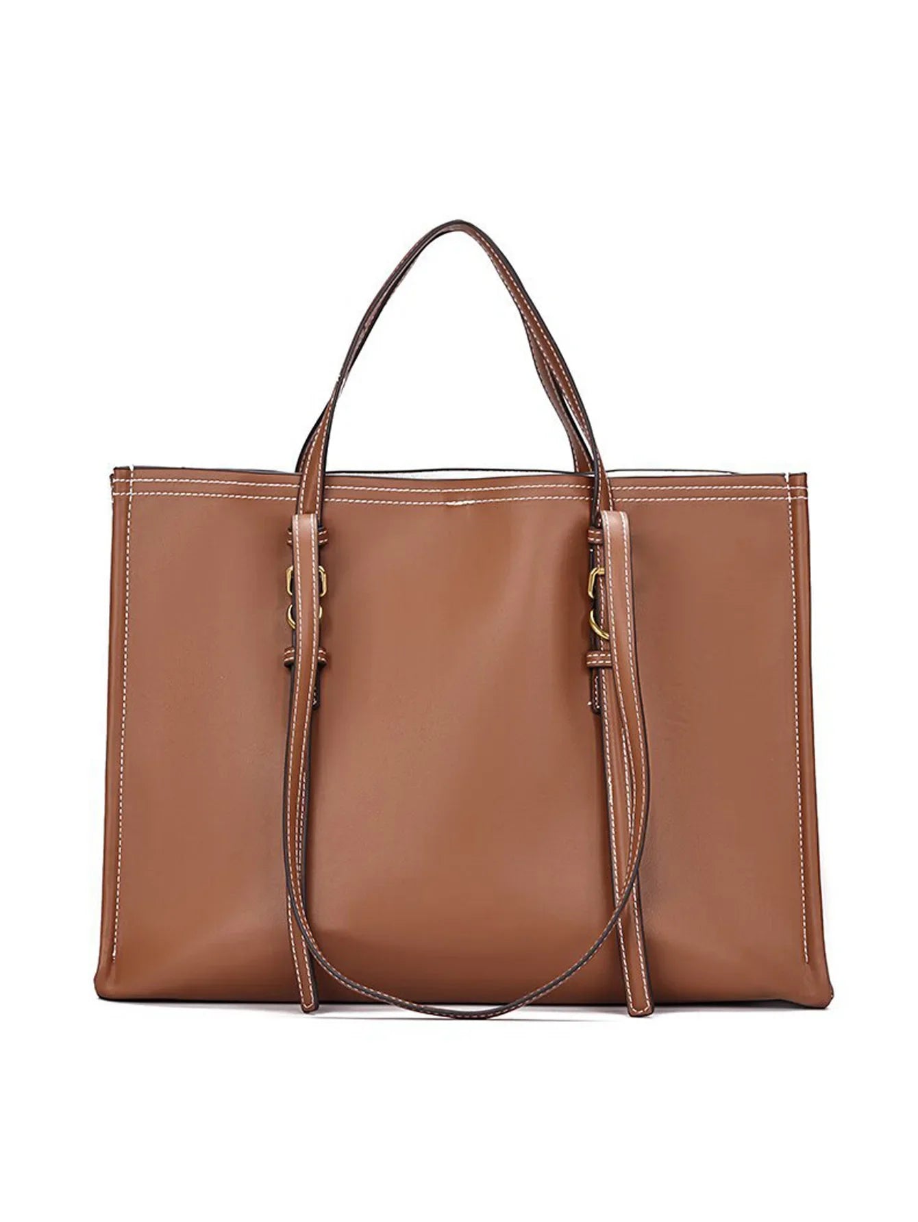 Cabas sac en cuir OFFERTE / Noir / 39x17x28.5cm-OFFERTE / Marron / 39x17x28.5cm-ShopGET® 