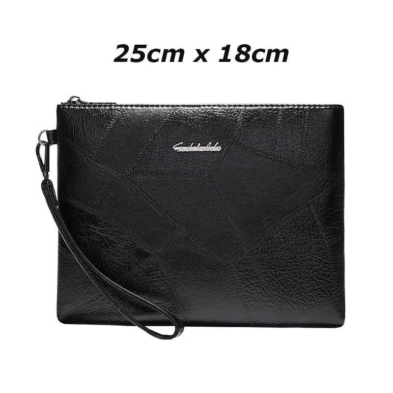 Pochette homme luxe business 1-2-3-4-ShopGET® 