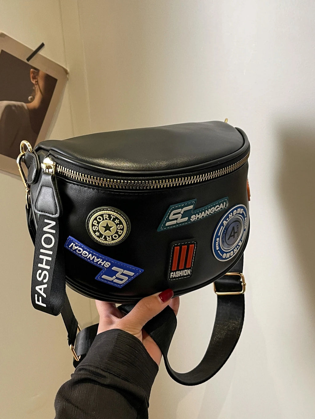 Sac banane femme chic pack lettre unique