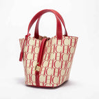 Sac cabas femme travail Rouge / 21.5cm x 21cm x 17cm-Bleu / 21.5cm x 21cm x 17cm-Marron / 21.5cm x 21cm x 17cm-ShopGET 
