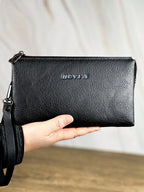 Trousse pochette femme Noir-ShopGET® 