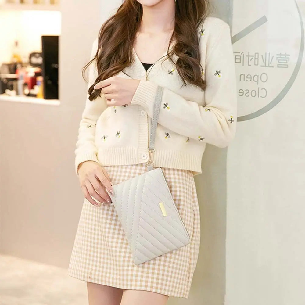 Pochette femme luxe tendance A-B-C-D-E-F-G-H-I-J-K-L-M-ShopGET® 