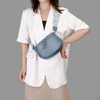 Sac banane femme chic à bandoulière en cuir de vache