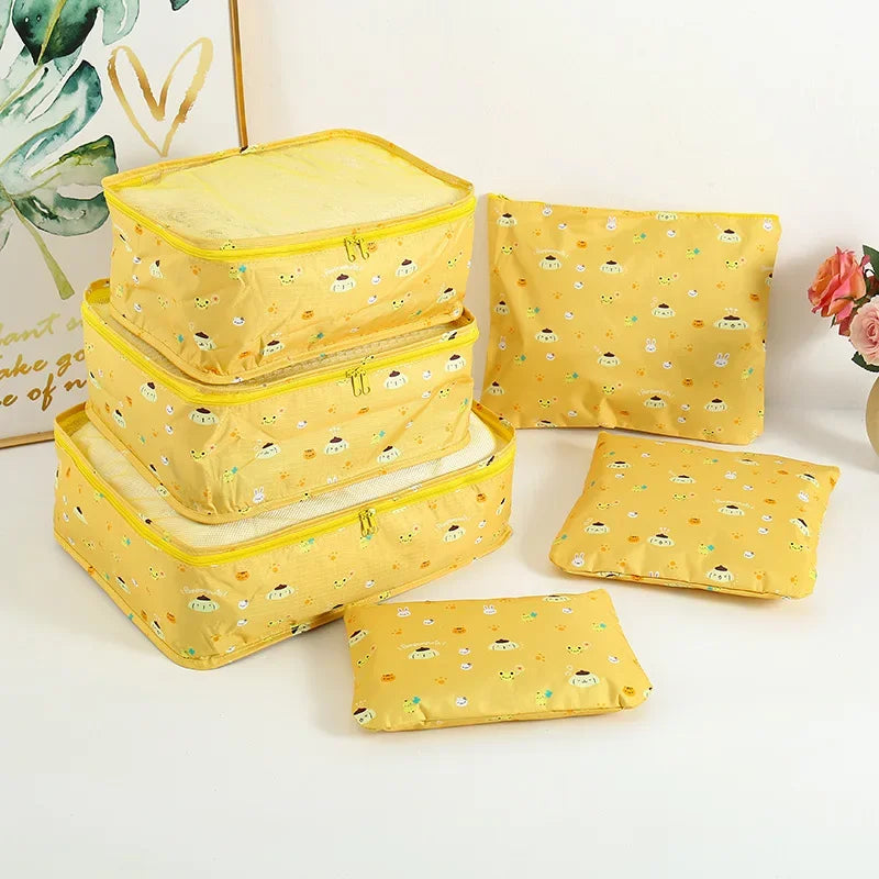 Trousse de toilette femme 6 Pièces flanelle - ShopGET®