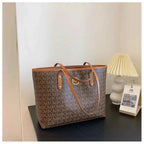 Sac cabas femme cuir souple Café / 42x30x13cm / Offerte-Blanc / 42x30x13cm / Offerte-Marron / 42x30x13cm / Offerte-ShopGET® 