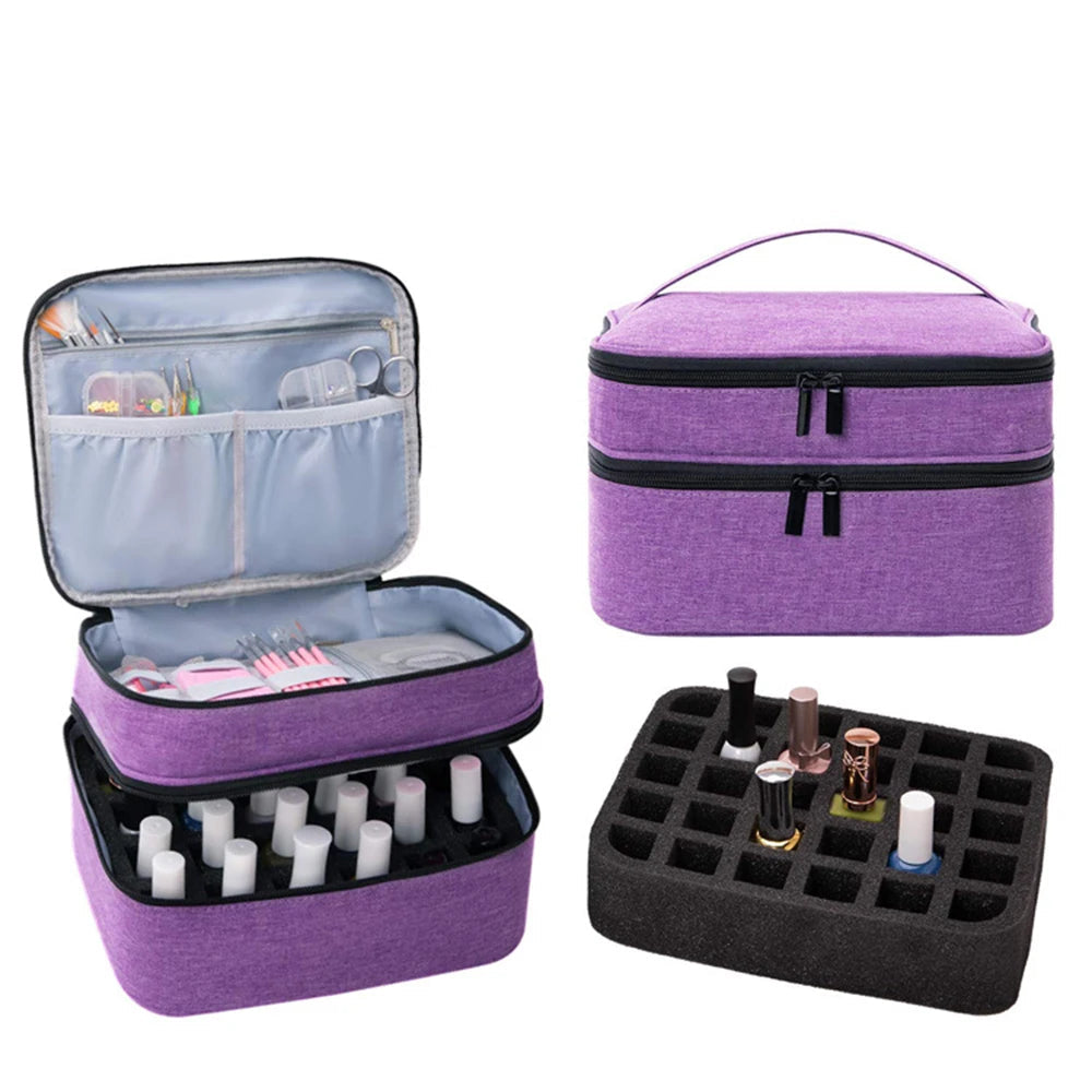 Grande trousse de toilette avec compartiment femme - ShopGET®