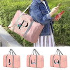 Sac weekend lettre prénom de H à Q K-J-I-H-O-N-M-L-Q-P-ShopGET® 