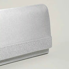 Pochette sac femme tendance Vert / 23 x 5 x 12cm-Argent / 23 x 5 x 12cm-Noir / 23 x 5 x 12cm-Bleu / 23 x 5 x 12cm-ShopGET® 