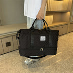 Sac weekend femme tissu Rose-Bleu-Blanc-Pourpre-Gris-Noir-ShopGET® 