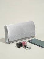 Pochette sac femme tendance Vert / 23 x 5 x 12cm-Argent / 23 x 5 x 12cm-Noir / 23 x 5 x 12cm-Bleu / 23 x 5 x 12cm-ShopGET® 