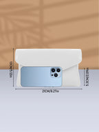 Pochette femme pour mariage Rouge-Jaune-Kaki-Blanc-Noir-ShopGET® 