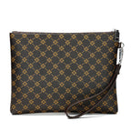 Pochette homme été de luxe Marron / 28cm x 19cm x 2cm-Marron / 24cm x 16cm x 2cm-ShopGET® 