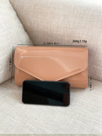 Pochette femme bandoulière minimaliste Kaki-Noir-Blanc-ShopGET® 