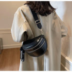 Sac banane femme chic à fermeture éclair