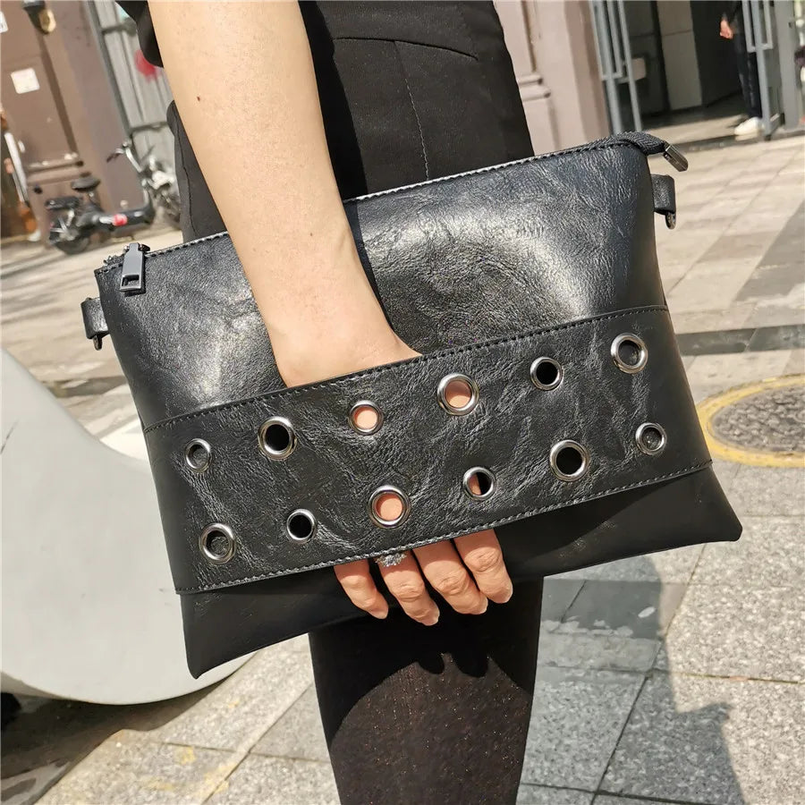 Sac à main pochette femme Noir / 29X22X2cm-Marron / 29X22X2cm-ShopGET® 