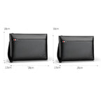 Pochette homme marque de luxe kangourou Noir-L-Noir-S-Marron-L-Marron-S-ShopGET® 