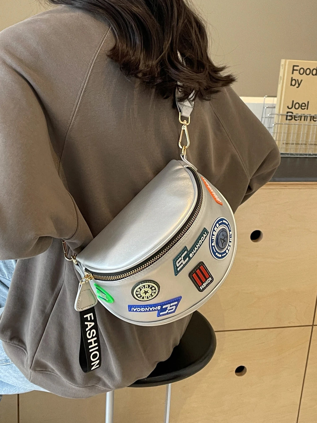 Sac banane femme chic pack lettre unique