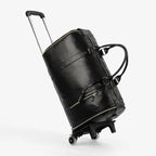 Sac weekend roulette pour femme Noir-Beige-ShopGET® 